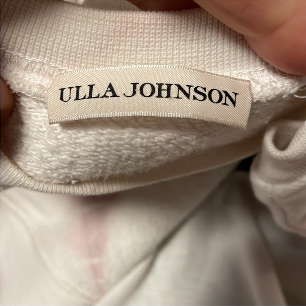 ULLA Johnson Women's Tie-Dye Puff Sleeve Harlan sweatshirt - Picture 4 of 5